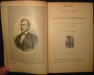 1908 David Livingstone Africa Zambesi Exploration Illus