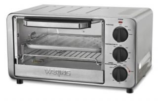Waring WTO450 Professional Toaster Oven Brushed Stainless Steel