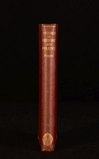 1920 Studies in History and Politics Herbert Fisher