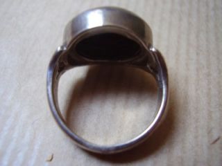 Fine David Scott Walker Birmingham 1995 Jasper Silver Modernist Ring