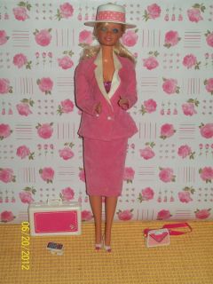 Vintage 1984 Day to Night Barbie #7929 original outfit and Superstar