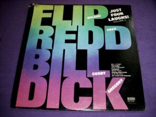Redd Foxx Bill Cosby Flip Wilson LP Just Four Laughs 2