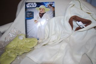  Toddler Yoda Costume Size 2T