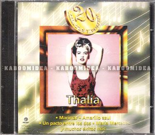 artist thalia format cd title 20 kilates musicales label fonovisa