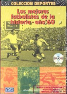  THE 60S   LOS MEJORES FUTBOLISTAS DE LA HISTORIA   AÑOS ’60   DVD