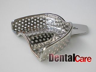 Dental Impression Tray Set Solid Denture Instruments