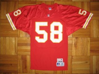 91 Authentic Chiefs Derrick Thomas Russell Jersey Pro