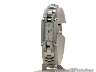 Jaeger LeCoultre Ideale Ladies Manual Steel & Diamonds Watch Ref. 460