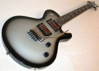 Dean USA Deceiver 1000 Silverburst Guitar, Case, Floyd