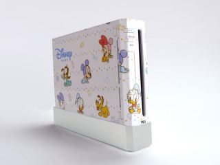 New for Nintendo Wii Vinyl Sticker Skin Disney World