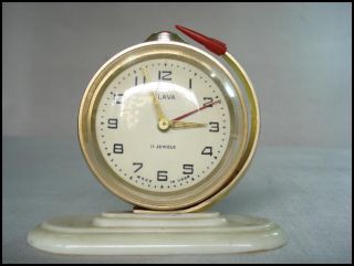  Offered to you is this USSR Space program vintage table clock