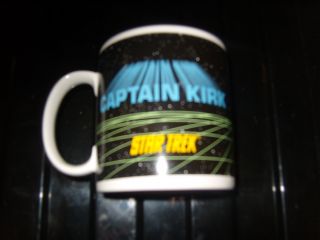 Star Trek Collectable Mug Captain Kirk Issue Number P7517 Mint