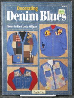 Possibilities Decorating Denim Blues Sewing Book Nancy Smith and Lynda
