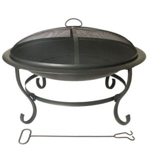 Dewan Sons 29 Wrought Iron Fire Pit New SEALED in Box