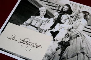 GONE WITH THE WIND Signed GABLE, LEIGH, RUTHERFORD, UACC, DOLL, DVD