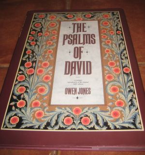 The Psalms of David by Owen Jones Illuminations Reproduction of