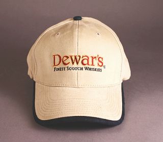 Nice DEWAR DEWARS CAP   Embroidered Logo   NEW   MINT