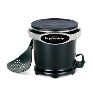  Frydaddy Electric Deep Fryer with Handy Lift and Drain Scoop