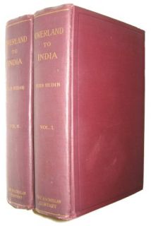 hedin sven overland to india london macmillan 1910 in two volumes