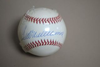  Williams Signed Autographed Official Baseball 1994 w COA Daxx