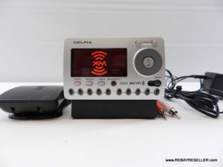 Delphi SA50000 XM Satellite Radio Skyfi Receiver Bundle w/ Home Kit
