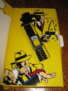 1990s Dick Tracy Pop Up Sound Wrist Watch Original Deluxe Box NIB
