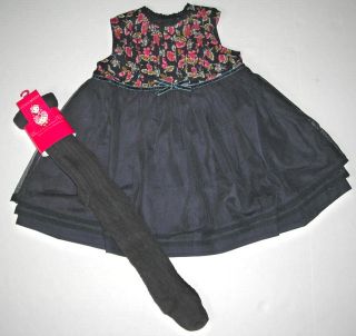 Deux Par Deux Didi Sleeveless Dress & Mabel Tights   New with tags