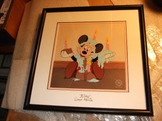 Happy Birthday Mickey Signed Voice Wayne Allwine Disney