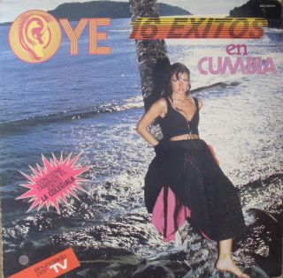  Latin Varios Oye 16 Exitos En Cumbia 1985 Peerless 16024 RARE