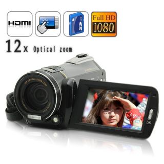1080p HD Digital Video Camera 12x Optical Zoom HDMI High Definition
