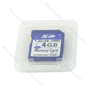  4G SD Secure Digital Flash Memory Card for Camera GPS Case New