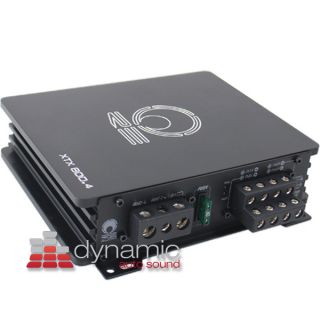  Channel Full Range Digital Car Amplifier Amp XTX 800 4 New