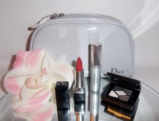 Christian Dior 4pc Makeup Set Mystic Smokys Eyeshadow Palette Lipstick