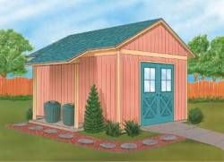 yard and garden shed plans