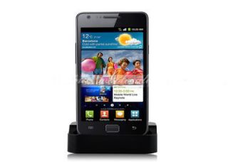 Desktop Stand Docking Sync Data Charger Cradle F SAMSUNG GALAXY S2