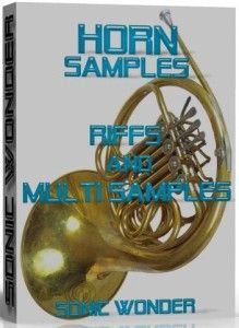 horn samples riffs single notes wave samples
