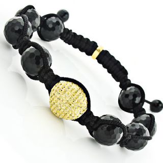 now only $ 830 yellow disco ball bracelet with crystals