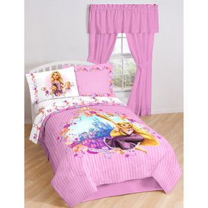 Disney Tangled Rapunzel Twin Bedding Comforter New