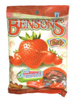 Disney Bensons Fruity Candy Very Strawverry Flavoured