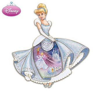 Disney Cinderella Collectible Wall Decor Collector Plate by Bradford