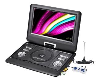 12 5 Portable DVD DIVX Player with TV Swivel Screen VGA USB