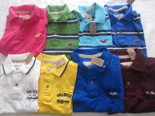 Hollister by Abercrombie Fitch Polo Shirts Sizes s XXL