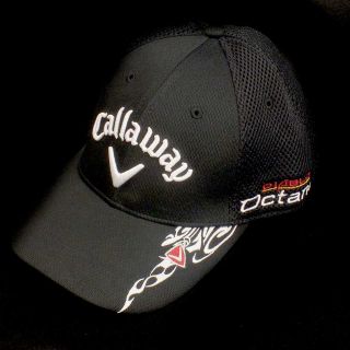Callaway Diablo Octane Mesh Fitted Mens Golf Hat Black Medium Large