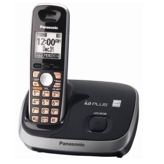 Panasonic KX TG6511B DECT 6.0 PLUS Digital Cordless Phone 1 Handset