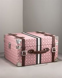 Juicy Couture Dog Travel Trunk Suitcase Bowls Bed $495