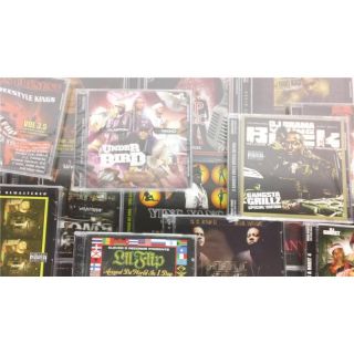 Wholesale Lot of 100 Assorted New Rap Music CDs YZ00202N