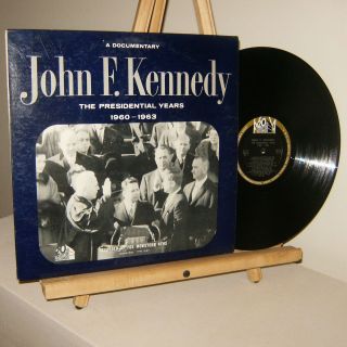 Documentary John F Kennedy The Presidential Years 1960 1963 Vinyl LP