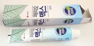 185 Gram Tube of LG Peppermint Toothpaste from South Korea Edward T