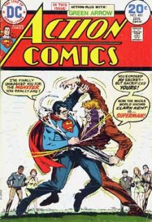 DC Action Comics 431 FN 1974 Superman Green Arrow Curt Swan Artwork