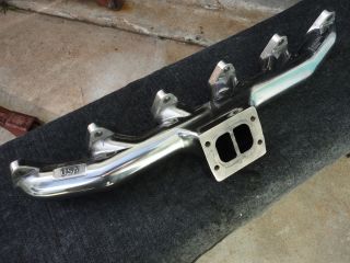 Dodge ram 5 9 cummins exhaust manifold Cast Stainless Steel T4 100